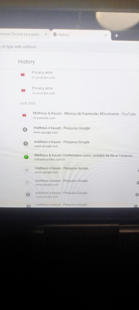 Foto da avaliação